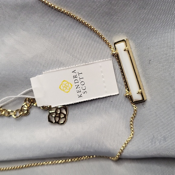 Kendra Scott leanor gld 100 necklace nwt - Picture 2 of 4
